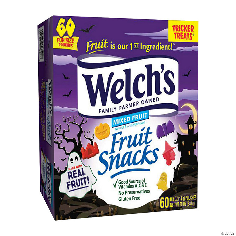 Welch&#8217;s Fruit Snacks<sup>&#174;</sup> Halloween Mixed Fruit Packs Image