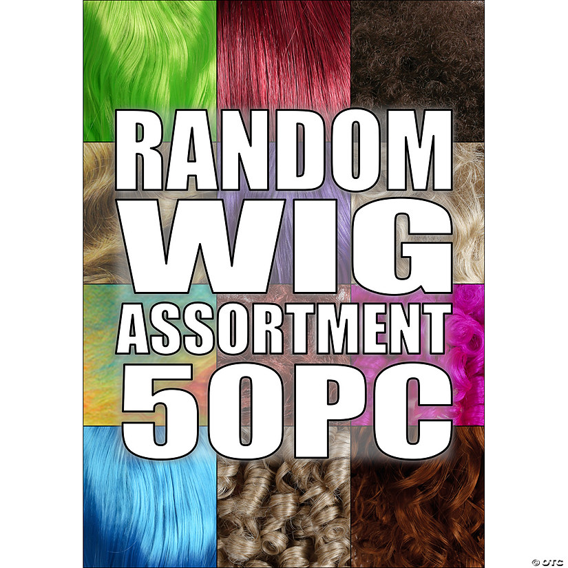 Wig Assortment 50 Pcs Image