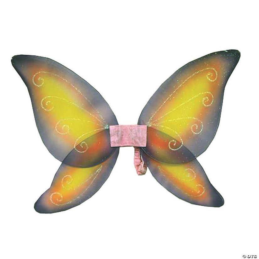 Wings Child Fairy Pink Yellow Image