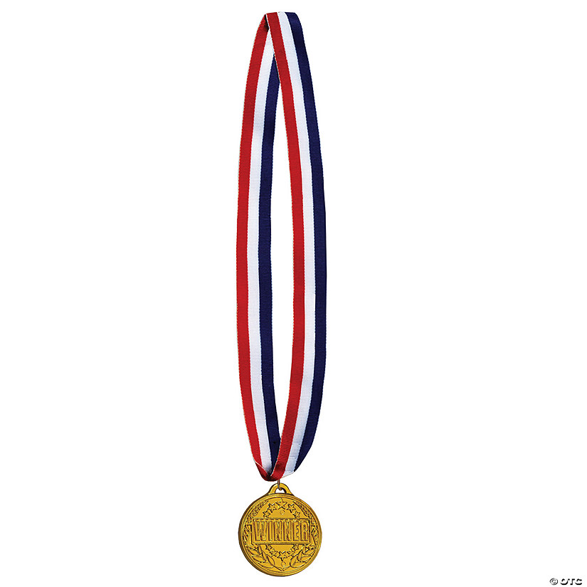 Winner Medal With Ribbon Image