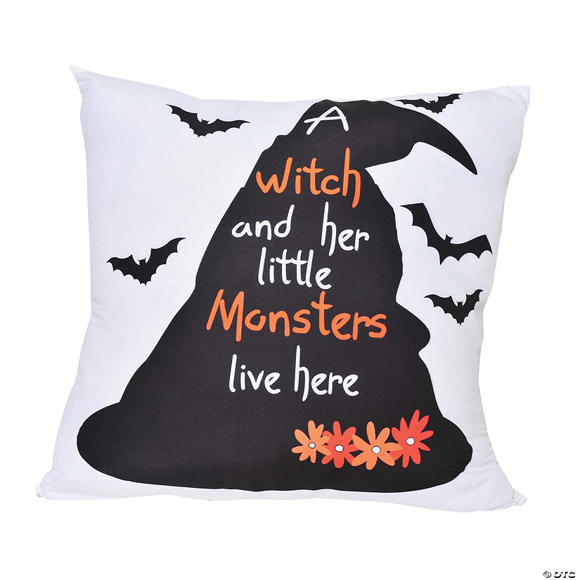 Witch Hat Pillow Cover Halloween D&#233;cor Image