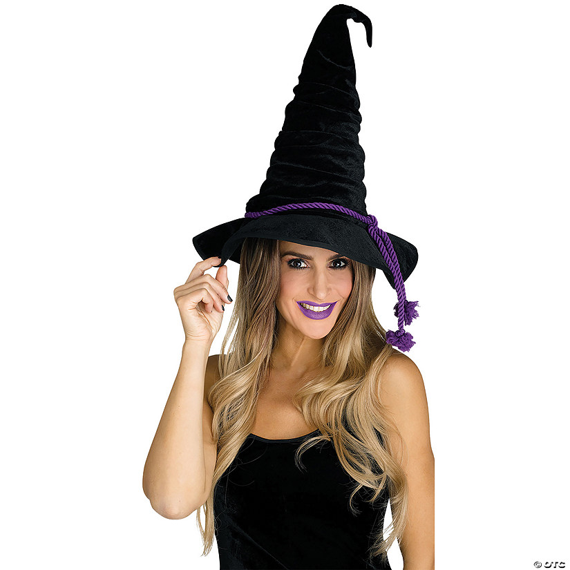 Witch Hat Velour Black Image