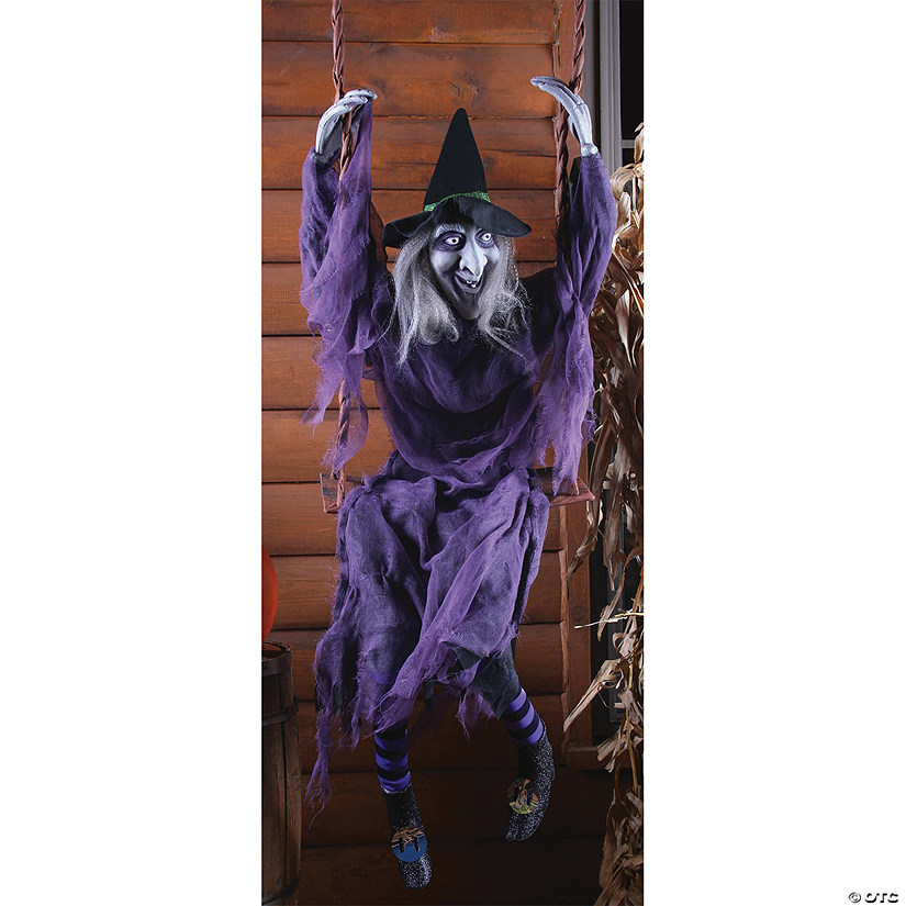 Witch Prop On Swing Image