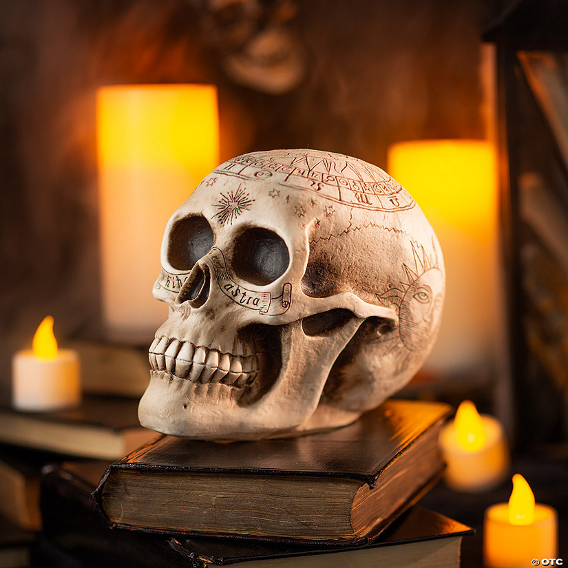 Withchcraft Skull Halloween Decoration Image