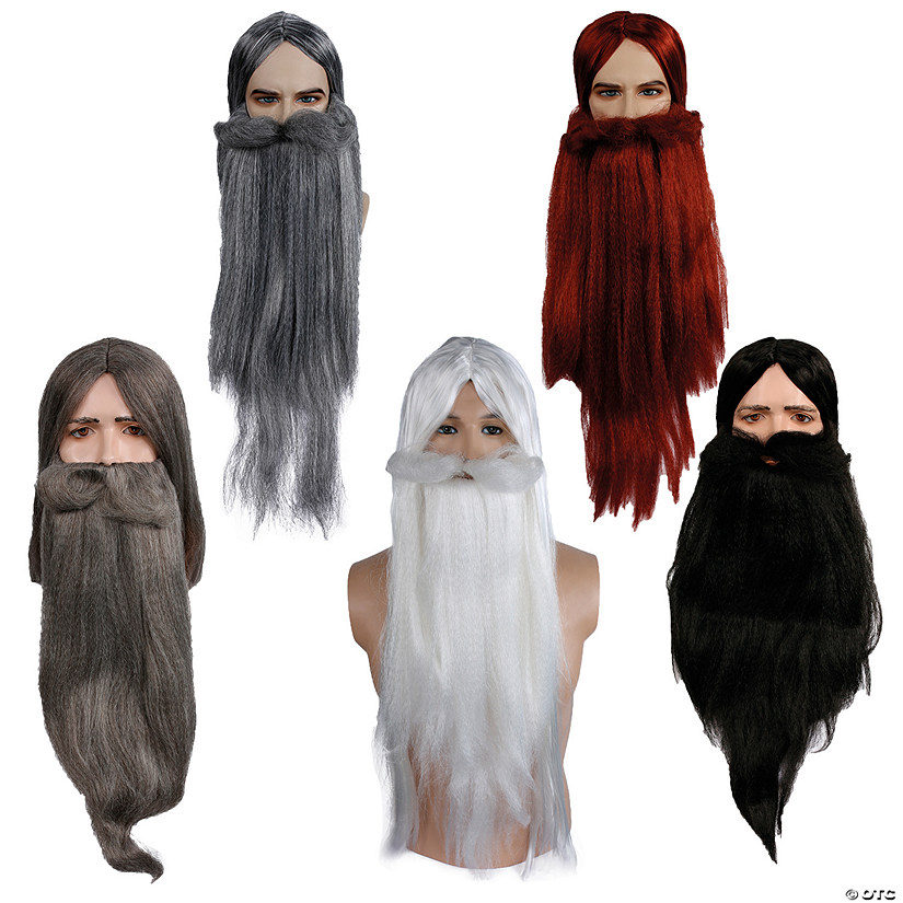 Wizard Wig & Beard Set Halloween Express