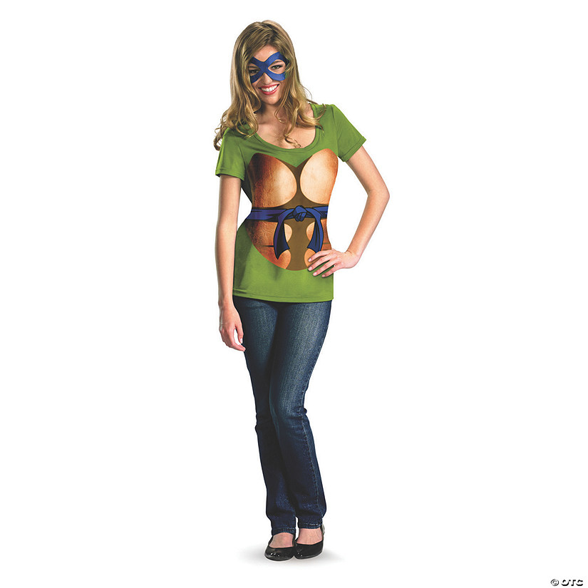 Women&#8217;s Alternative Teenage Mutant Ninja Turtles&#8482; Leonardo Costume - Large Image