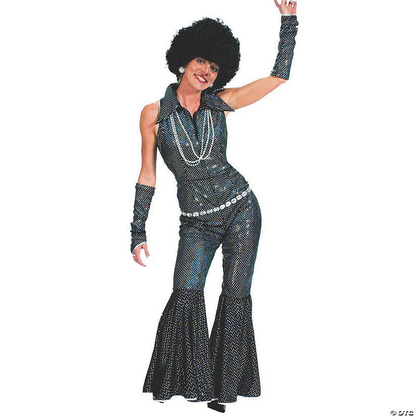 Women&#8217;s Boogie Queen Costume - Medium Image