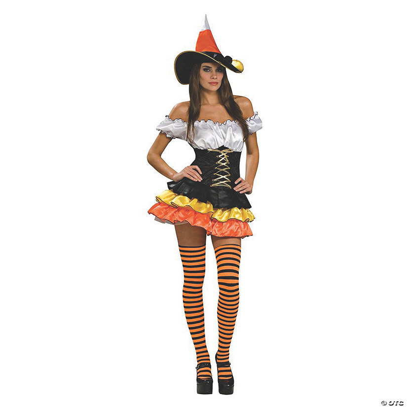 Women&#8217;s Candy Corn Cutie Costume - Medium Image