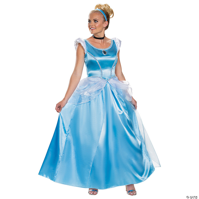 Women&#8217;s Classic Disney Cinderella Deluxe Costume Image