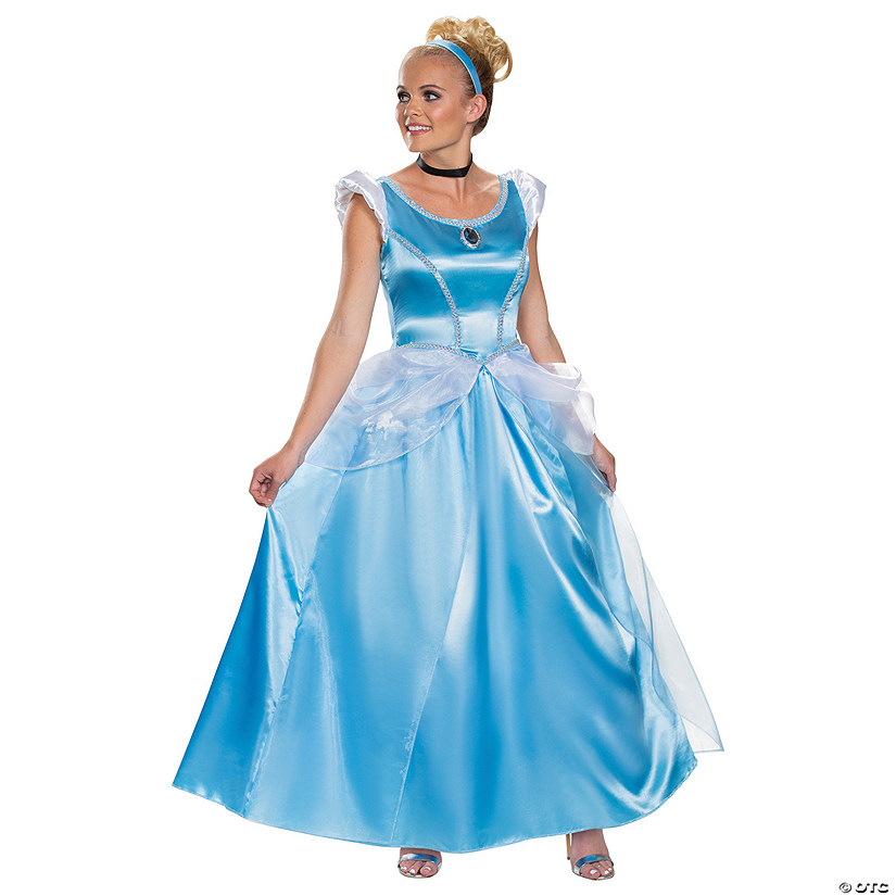 Women&amp;#8217;s Classic Disney Cinderella Deluxe Costume Image