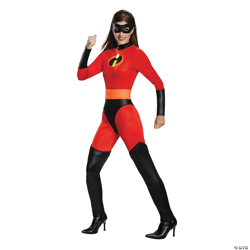 Women&#8217;s Classic The Incredibles Mrs. Incredible Costume Image