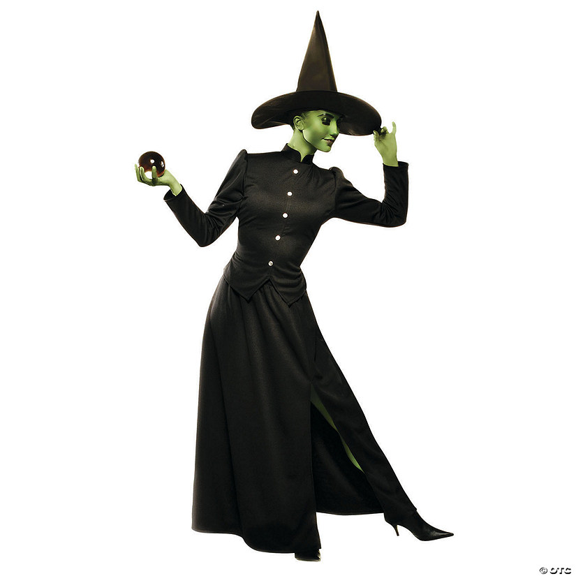 Women&#8217;s Deluxe Classic Witch Costume - Small Image