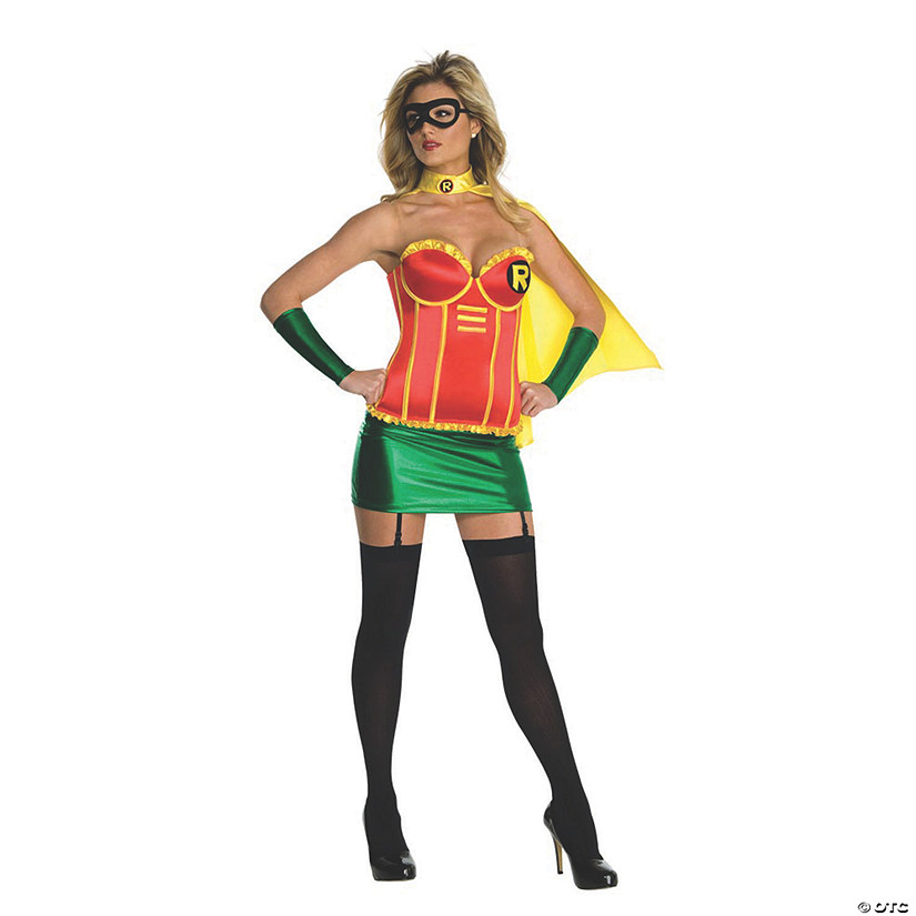 Women&#8217;s Deluxe Robin&#8482; Costume - Large Image