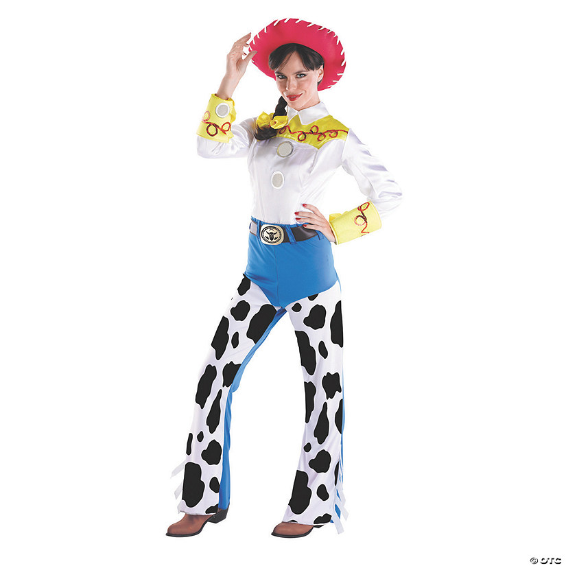 Women&#8217;s Deluxe Toy Story&#8482; Jessie Cowgirl Costume - Large Image