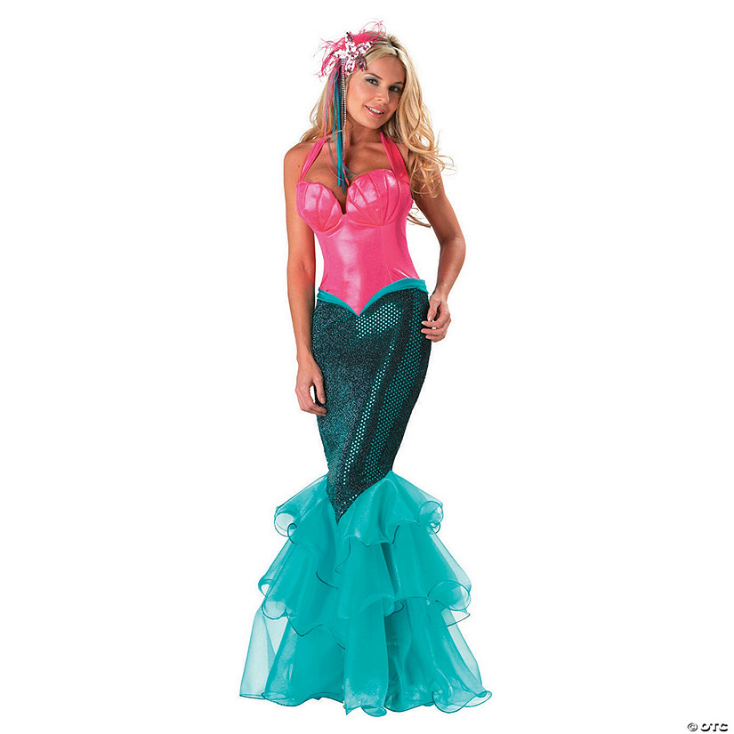 Women&#8217;s Mermaid Costume - Medium Image