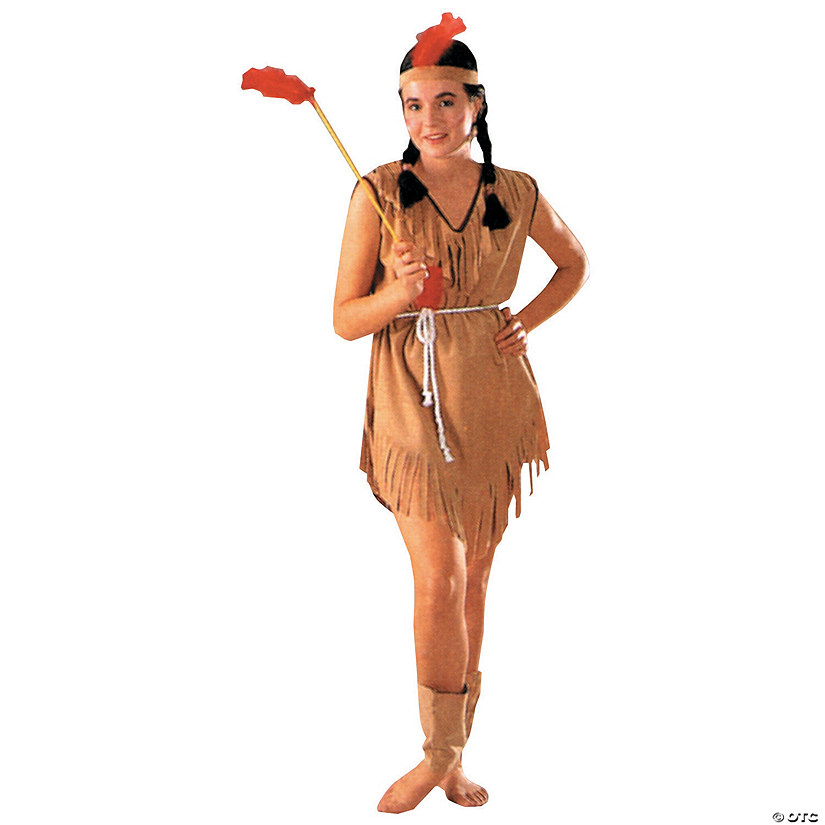 Women&#8217;s Native American Lady Costume - Standard Image