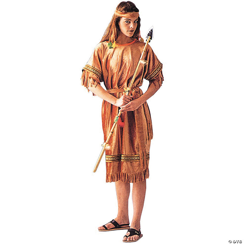 Women&#8217;s Native American Maiden Costume - Standard Image