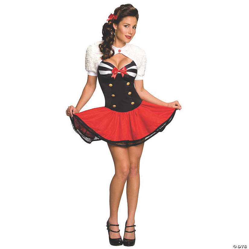 Women&#8217;s Naval Pin-Up Costume - Extra Small Image