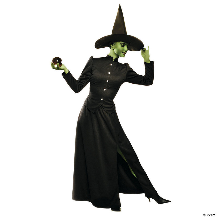 Women&amp;#8217;s Plus Size Deluxe Classic Witch Costume Image