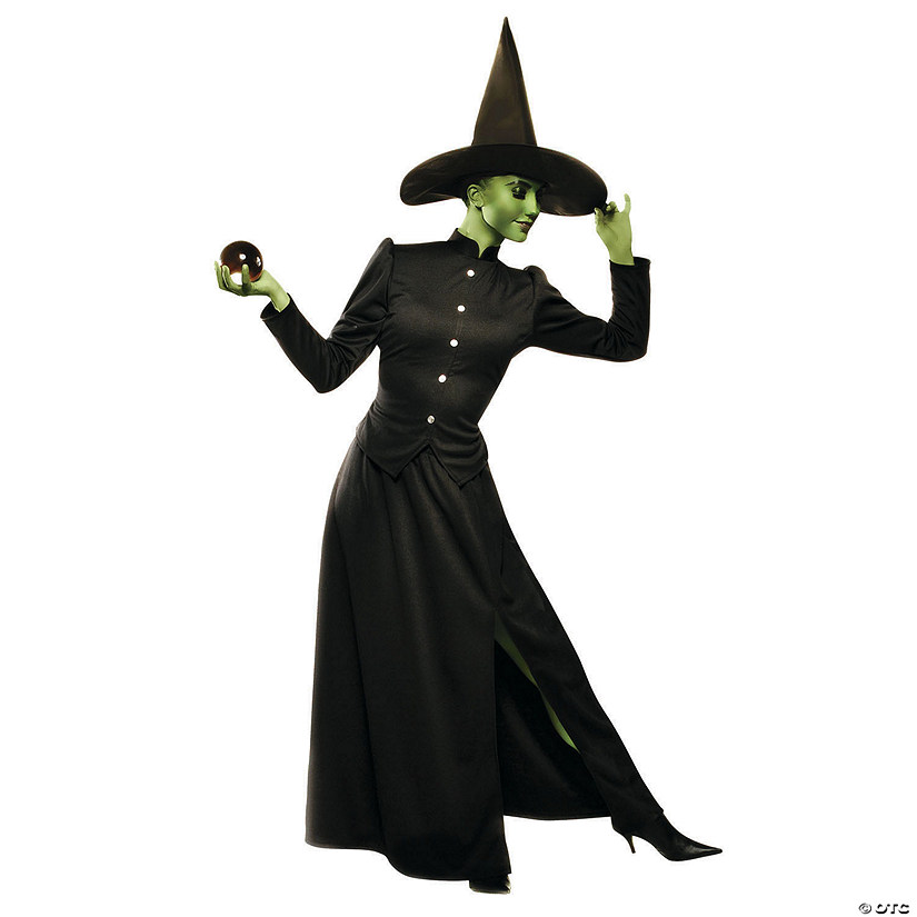 Women&#8217;s Plus Size Deluxe Classic Witch Costume Image
