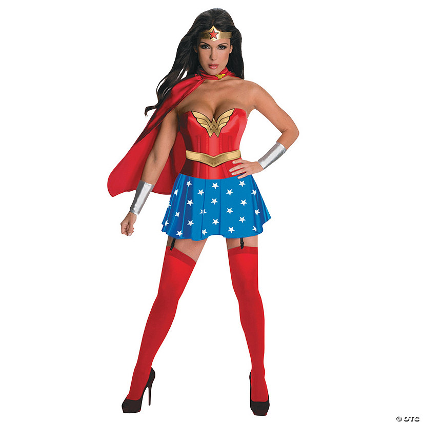 Women&#8217;s Premium Wonder Woman&#8482; Costume - Medium Image