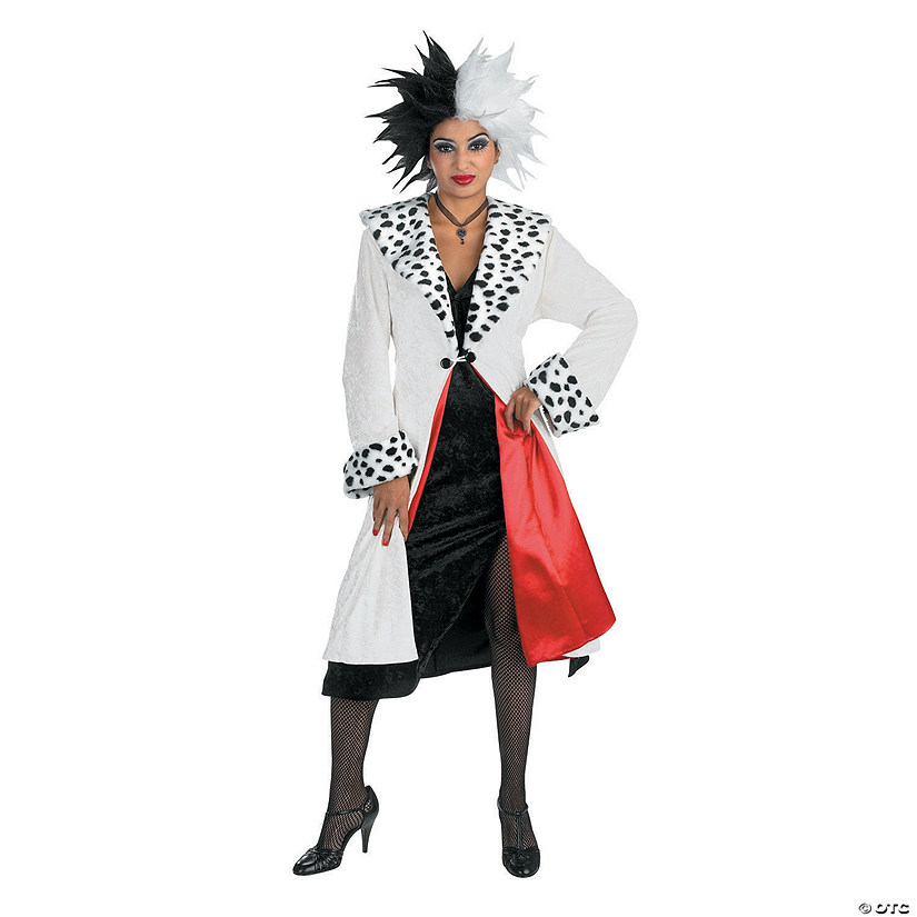 Women&#8217;s Prestige 101 Dalmations&#8482; Cruella Deville Costume - Large Image