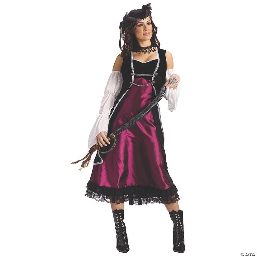 Women&#8217;s Princess Pirate Costume - Small/Medium Image