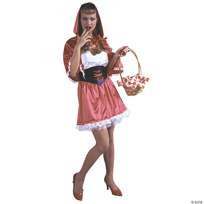 Women&#8217;s Red Hot Riding Hood Costume - Small/Medium Image