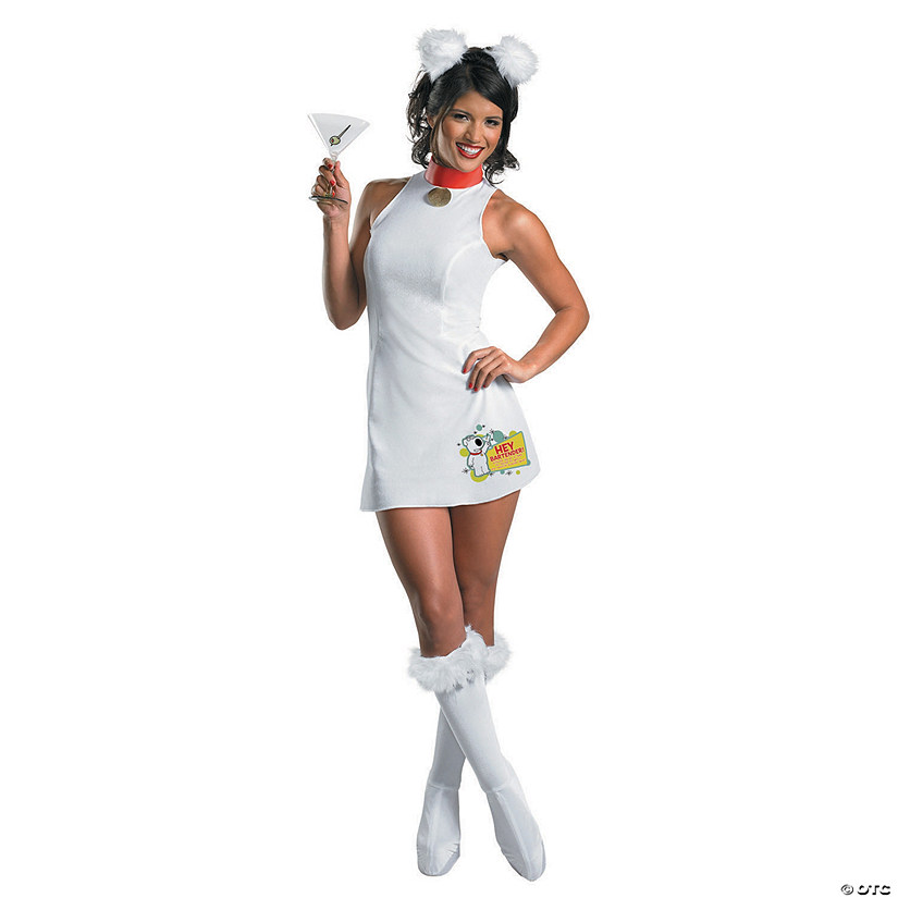Women&#8217;s Sexy Family Guy&#8482; Brian Costume - Small Image