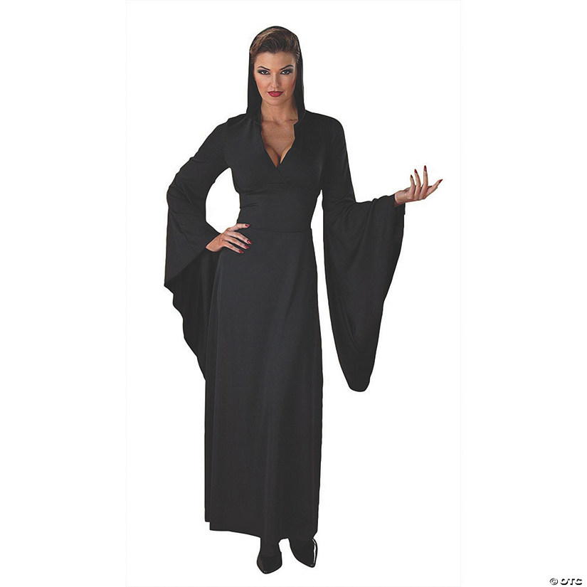 Women&#8217;s Sexy Hooded Robe Costume - Large Image