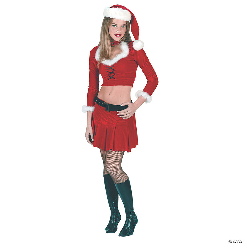 Women&#8217;s Sexy Ms. Santa Claus Costume - Small/Large Image