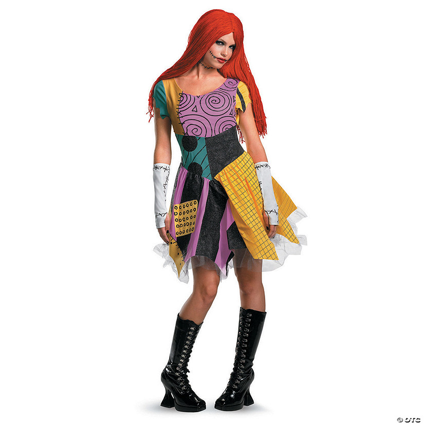 Women&amp;#8217;s Sexy The Nightmare Before Christmas&amp;#8482; Sally Costume Image