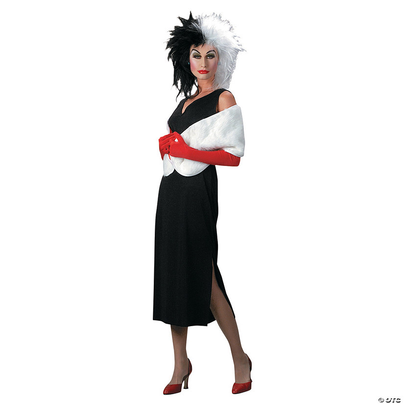 Women's 101 Dalmatians&amp;#8482; Cruella De Vil Costume - Standard Image