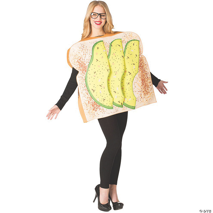 Women's Avocado Toast Costume Image