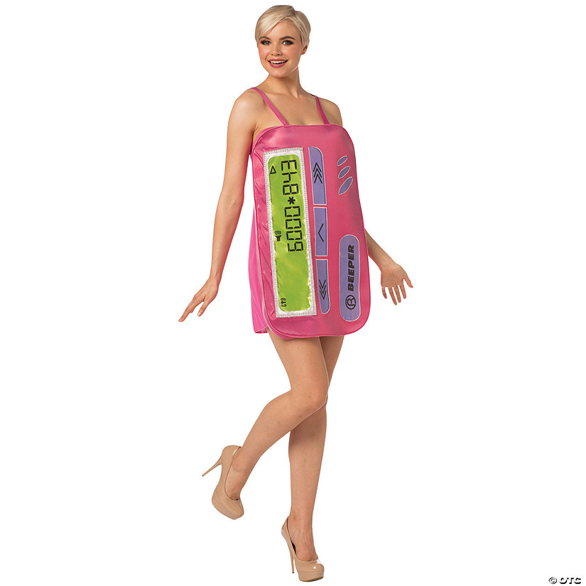 Women's Beeper Costume Image
