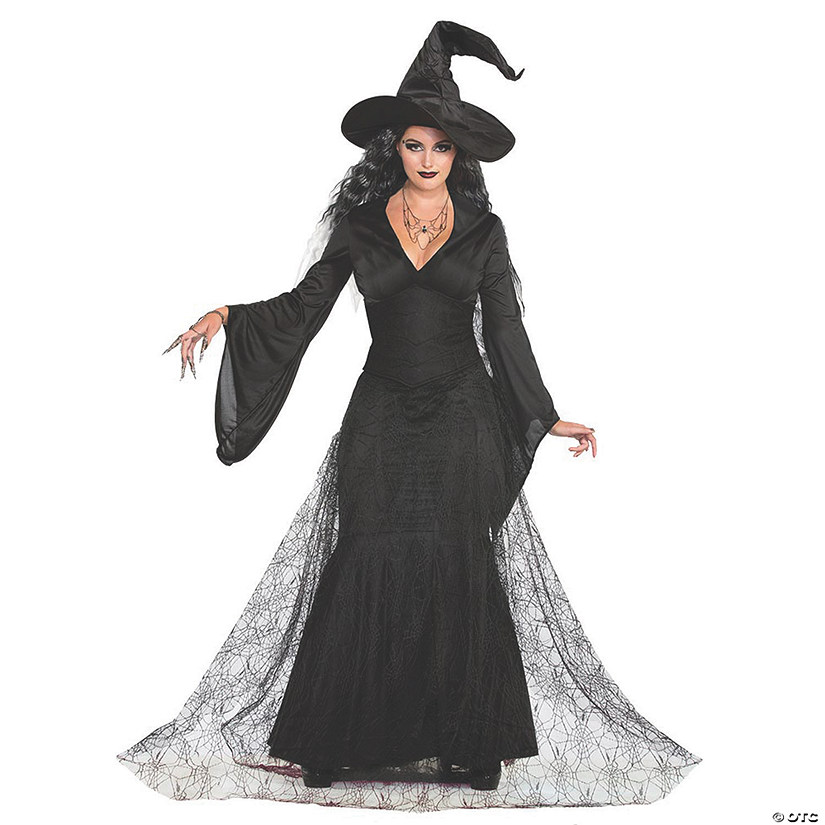 Women's Black Mist Witch Costume - Extra Small/Small Image