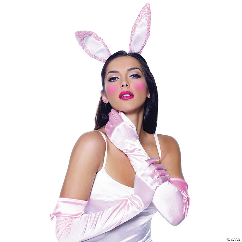 Women's Bunny Costume Kit-Pink Image