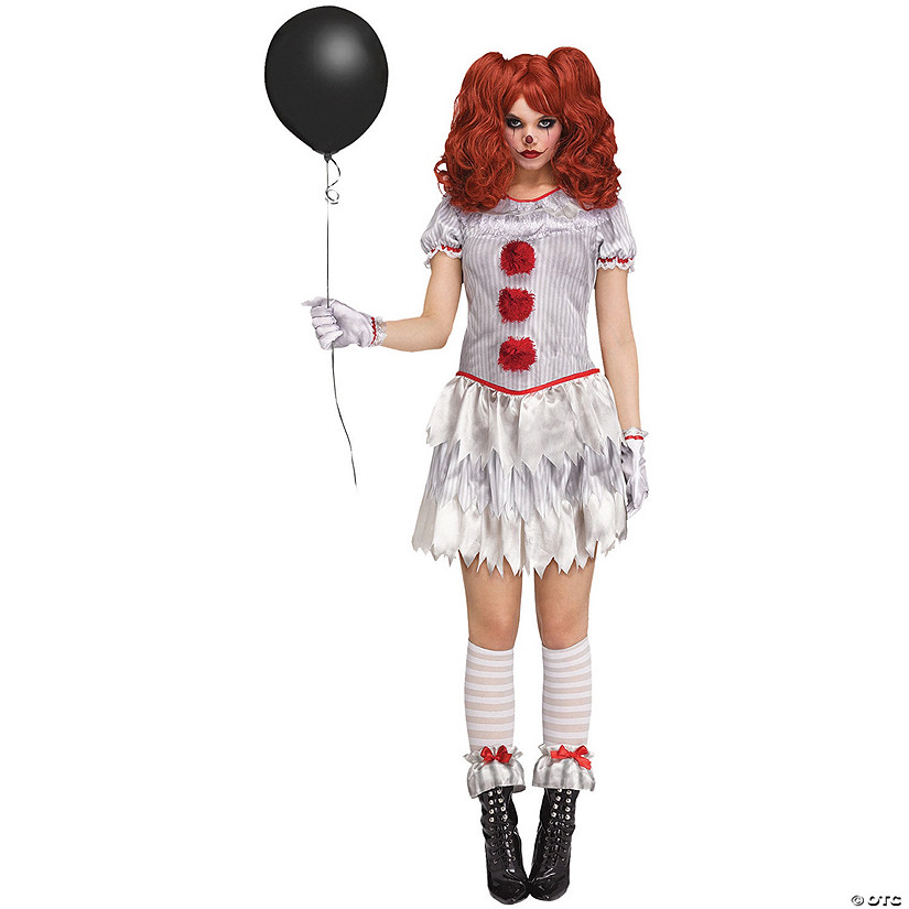 Women's Carnevil Clown Costume Image