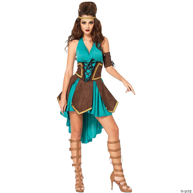 Women's Celtic Warrior Costume Image