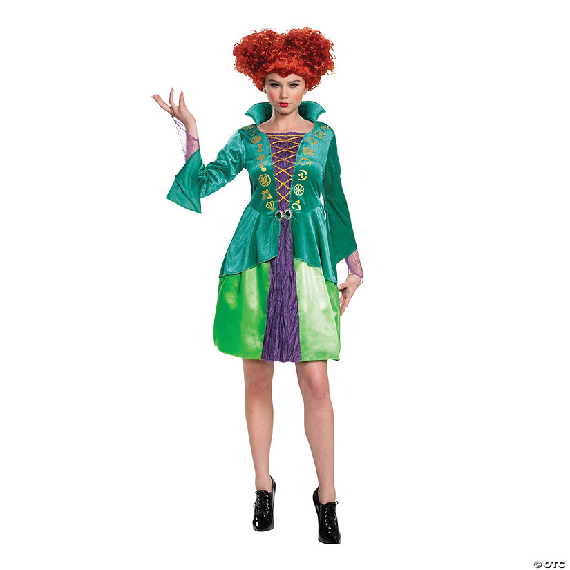 Women's Classic Disney Hocus Pocus Winifred Sanderson Costume Image