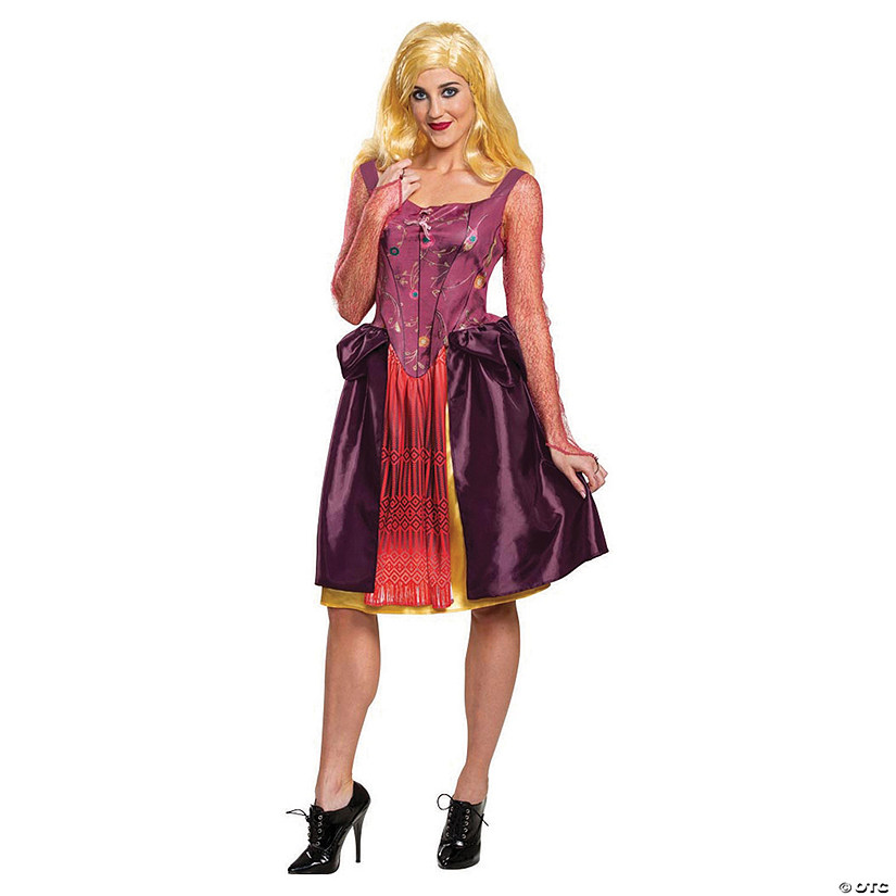 Women's Classic Disney's Hocus Pocus Sarah Sanderson Costume &#8211; Large Image