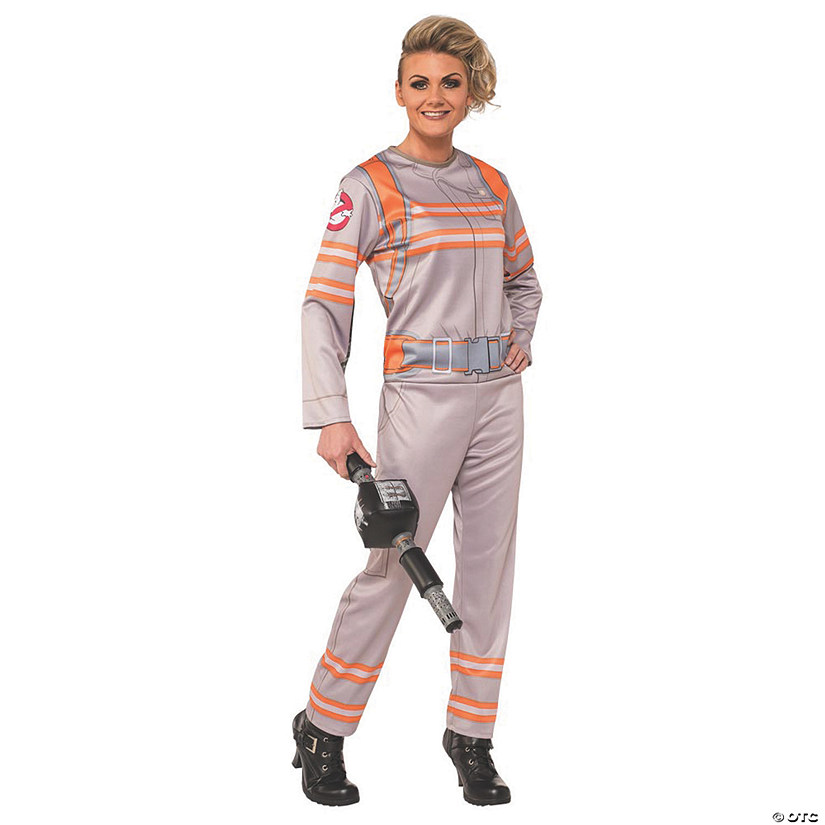 Women's Classic Ghostbusters Costume - Large Image