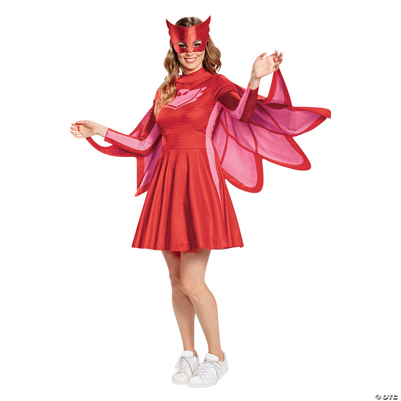 Women's Classic PJ Masks Owlette Costume Image