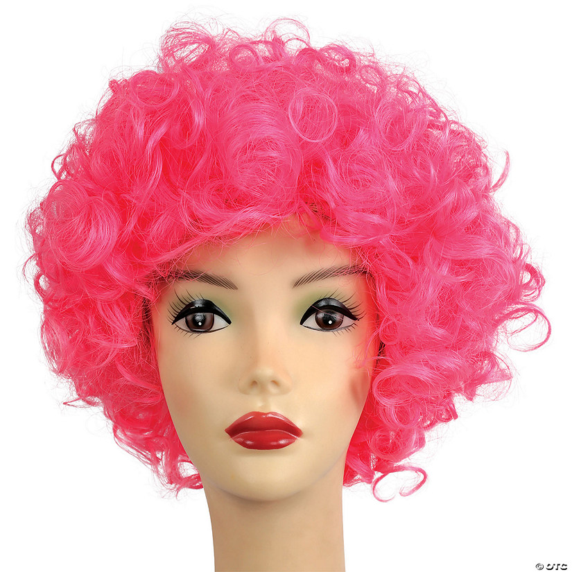 Women's Curly Clown Wig Halloween Express