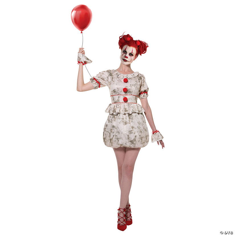 Women's Dancing Clown Costume Halloween Express — free download