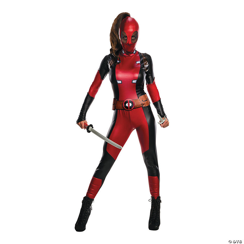 Women's Deadpool Costume - Large Image