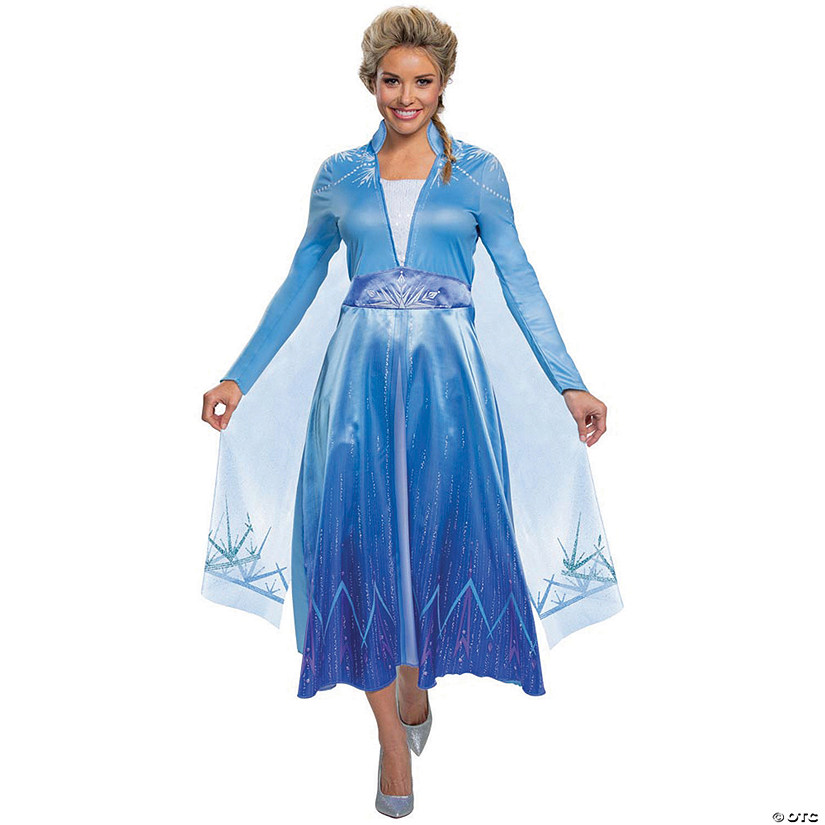 Women's Deluxe Disney's Frozen II Elsa Costume - Large Image