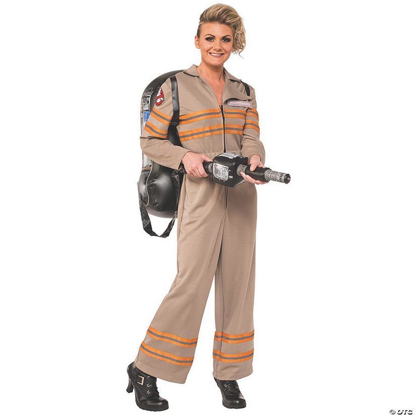 Women's Deluxe Ghostbusters Costume - Small Image