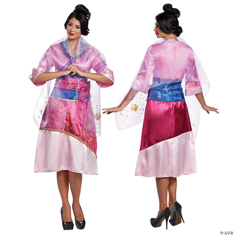 Women's Deluxe Mulan Costume Image