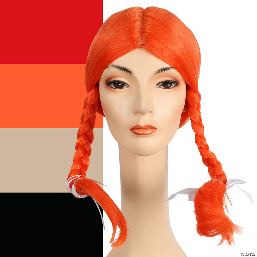Women's Deluxe Pippi Wig Image